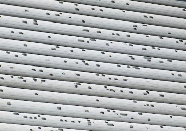 Dépannage et remplacement de volets roulants après sinistre grêle