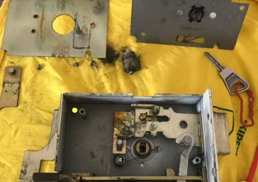 Intervention sur serrure ancienne BRICARD SUPER SÛRETÉ à Charentay