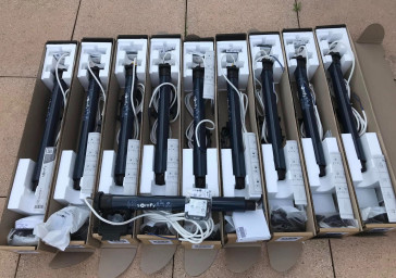 Conversion de volets roulants Bubendorff en motorisation SOMFY RS100 IO à Belleville-en-Beaujolais