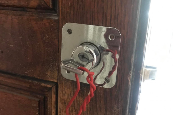 Intervention sur serrure ancienne BRICARD SUPER SÛRETÉ à Charentay