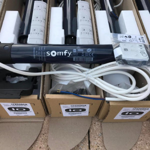 Conversion de volets roulants Bubendorff en motorisation SOMFY RS100 IO à Belleville-en-Beaujolais