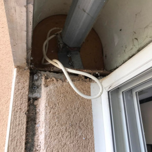 Remplacement complet d’un volet roulant motorisé à Messimy-sur-Saône (69)