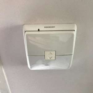 Conversion de volets roulants Bubendorff en motorisation SOMFY RS100 IO à Belleville-en-Beaujolais